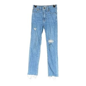 Madewell Women's 23 The Perfect Vintage Jean Stretch Casual M9244 Distressed